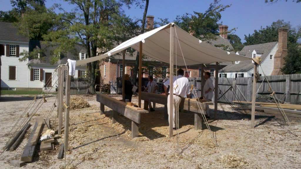 Colonial Williamsburg Lumber Supply