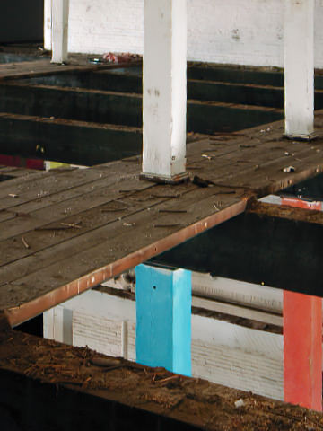 Original Finish Reclaimed Heart Pine Flooring