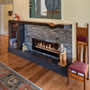 Custom Reclaimed Oak Mantel Rare Wood Showcase