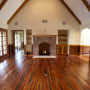 The Great Room's Orginal Finish Heart Pine Flooring Rare Wood Showcase