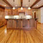 Select Grade Heart Pine Kitchen Flooring Design Rare Wood Showcase