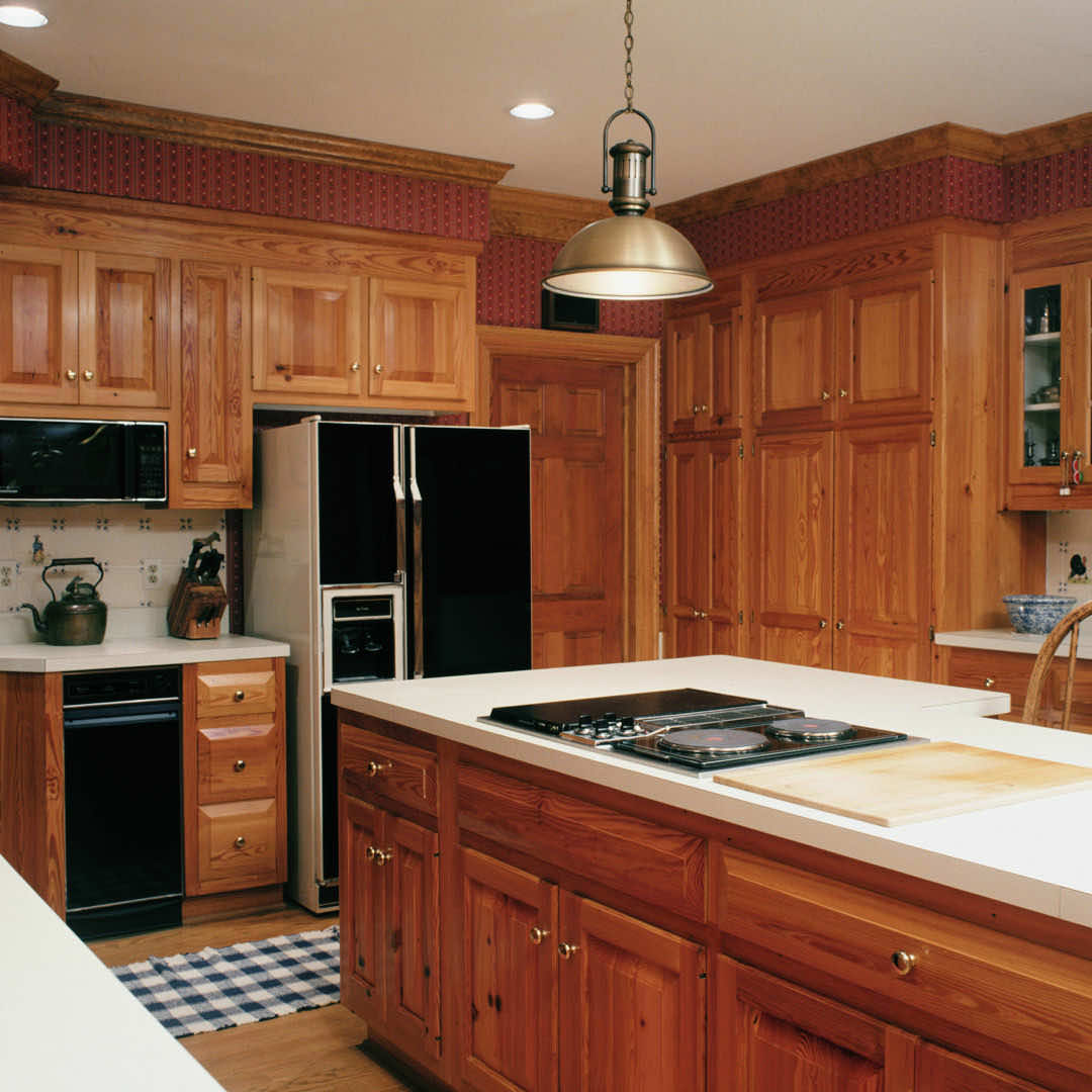 Custom Cabinets using Antique Heart Pine Rare Wood Showcase