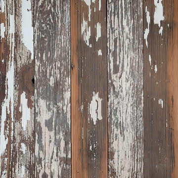 Original Finish Heart Pine with painted even thickness
