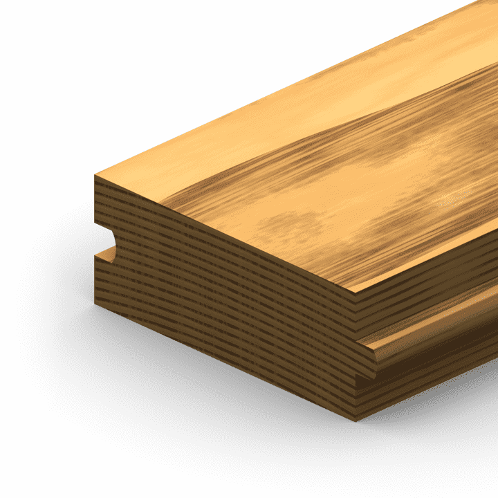 ETM-101 5/4 Tongue & Groove Moulding Profile