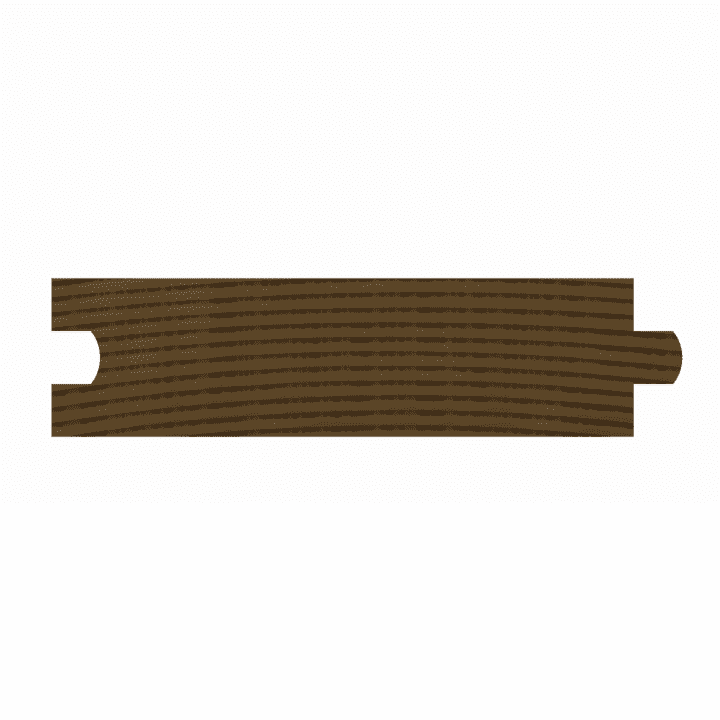 ETM-100 4/4 Tongue & Groove Moulding Profile