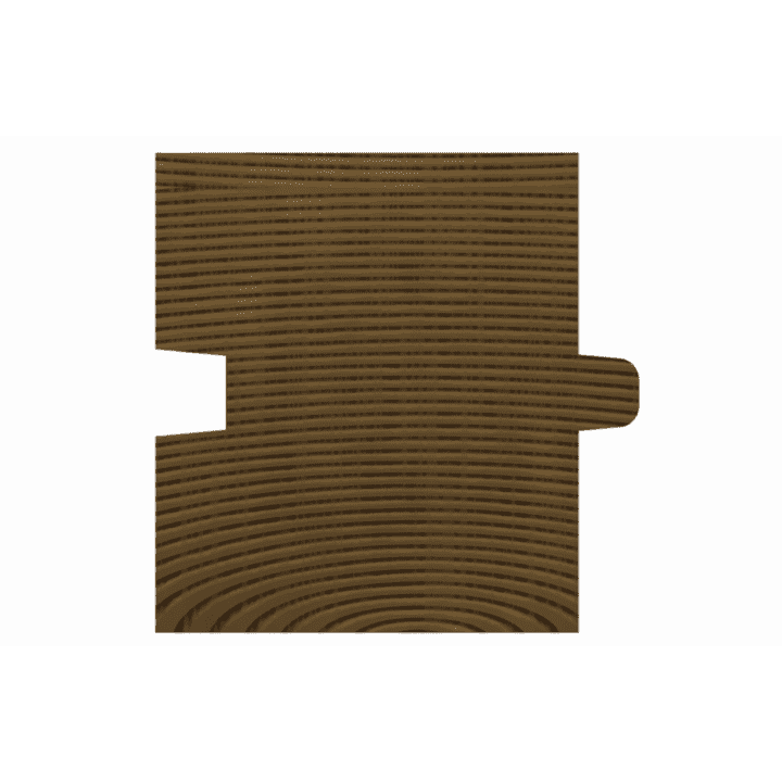 ETM-108 1/2” Tongue & Groove Moulding Profile